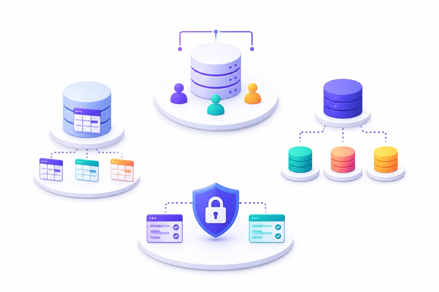 SaaS multi-tenant architecture diagram