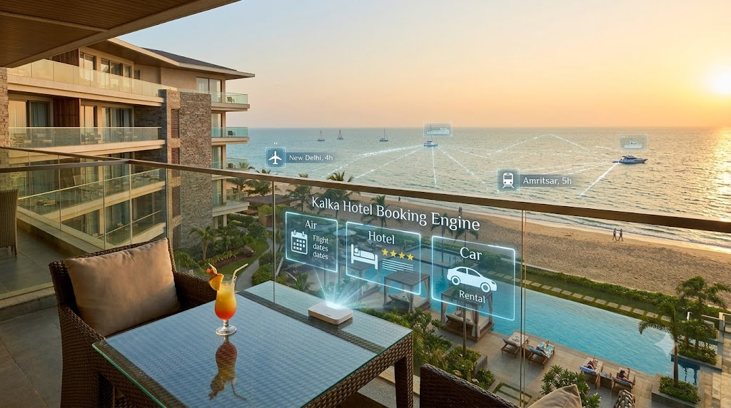 Hotel booking engine development process