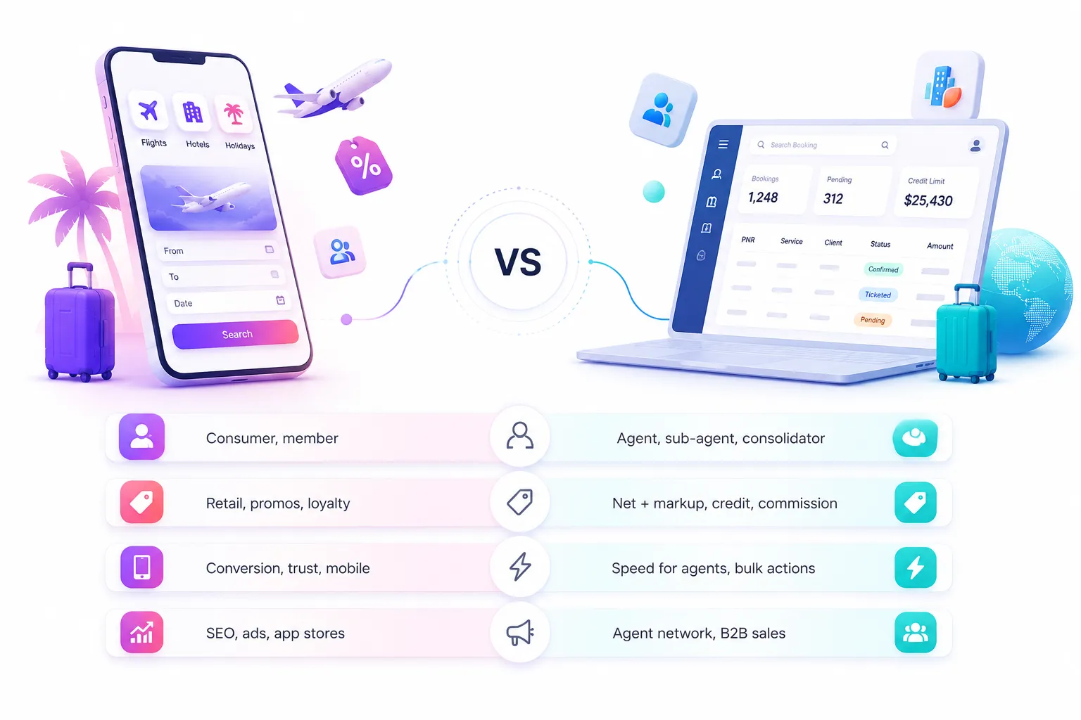 OTA vs travel portal development comparison