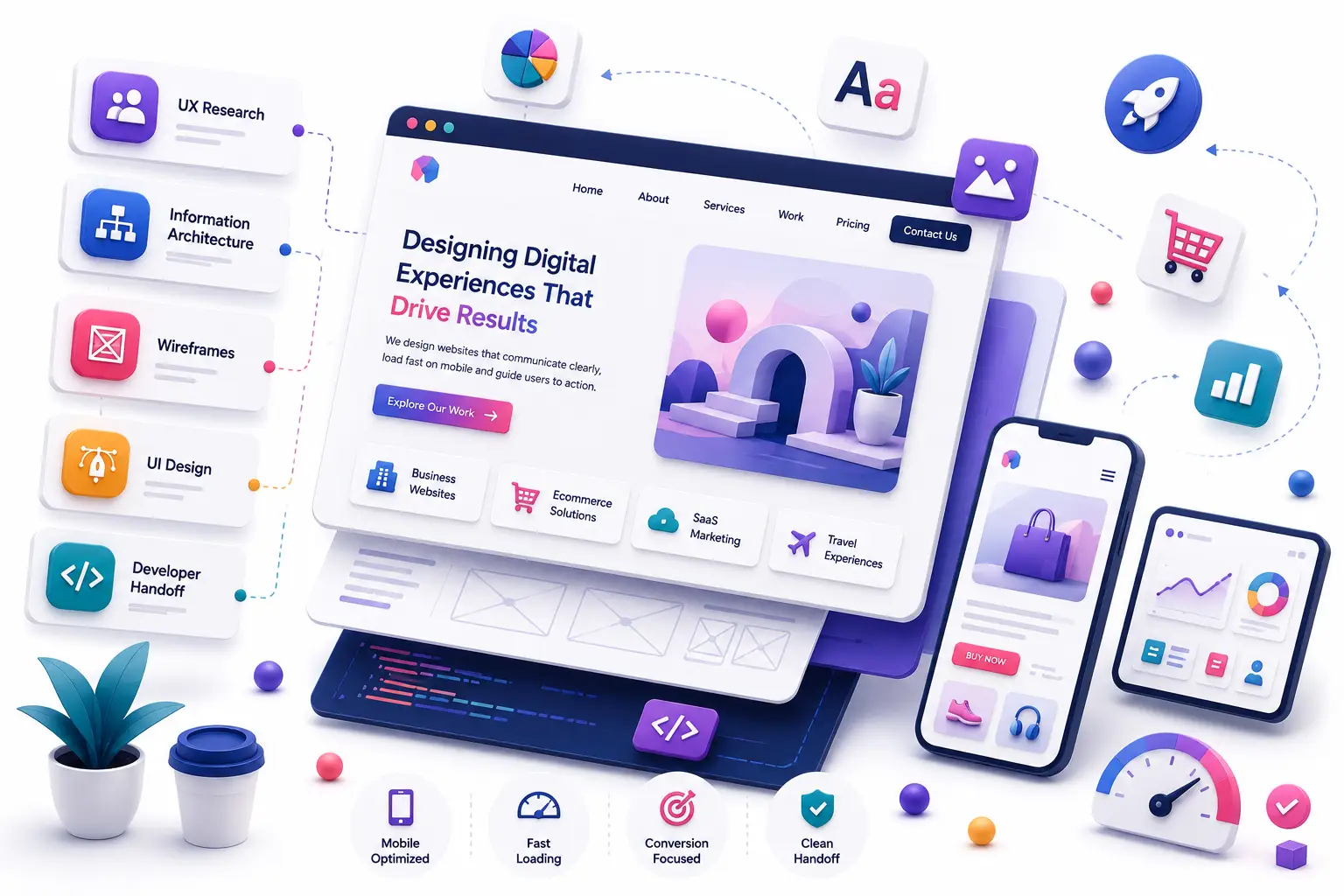 Website design services by Teenva AI